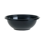 80oz Sabert PET Bowl, Black, 10.25 Inch 50/cs