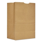 #20 8.25x5.94x13.38 Duro Dubl Life Squat 40# Basis Paper Bag Kraft 20lb 500/cs