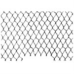 24" Black 30 Denier Polyester Honeycomb Hairnet 100/PK