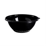 CaterLine Pack N' Serve PET Bowl, Black, 160 oz 1/CS/25
