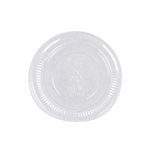 2oz Prime Source PET Portion Cup Lid, Clear, 2500/cs
