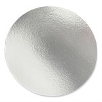Round Aluminum To-Go Container Lids, Flat Lid, 7", Silver, Paper, 500/carton