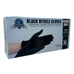 Empress Heavy Nitrile General Purpose Glove X-Large , Black 5 mil 10 / 100 cs