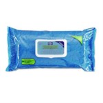 Hygea Adult Wash Cloths, 1-Ply, 9.5 x 11.5, Unscented, White, 60 Wipes/Tub, 6 Tubs/Carton