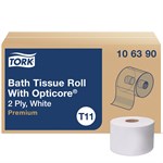 Essity Tork Premium Bath Tissue Roll White, 3.75" X 4", 2-Ply 800 Sheets 36 / cs