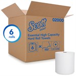 Scott 70% Recycled Fiber Paper Towel Roll, White, 1/CS/6 6/CS