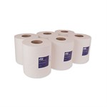 Tork Centerfeed Paper Towel, White, 8.25" x 600' 6/CS