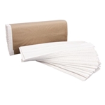 10x11.42 Right Choice Paper C-Fold 1 Ply Towel, White, 12/CS