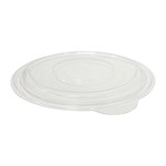Anchor Packaging 7.25" Incredi-Bowls Round Bowl Lid Clear Cold Anti-Fog , PET 352 / cs