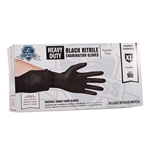 Empress Heavy Duty Nitrile Glove X-Large, Black, 5 mil Exam Grade 10 / 100