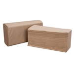 Right Choice Paper Multifold Towel 1-Ply 250-Sheets, Kraft, 9" x 9.45 4000/cs