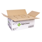 9x9.45 Right Choice Paper Multifold Towel 1-Ply 250-Sheets, Kraft, 4000/cs