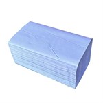 Windshield Paper Towels, 9.13 x 10.25, Blue, 250/Pack, 9 Packs/Carton