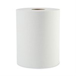 Hardwound Paper Towels, 1-Ply, 8" X 600 Ft, White, 2" Core, 12 Rolls/carton