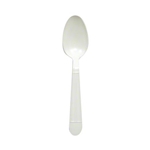 Heavyweight Teaspoon Polypro White Dense Pack Empress, 1000/cs