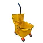 Performance Plus Side & Press Wringer & Mop Bucket 36qt Yellow Combo 45 Degree Bend 1 PK