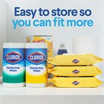 Clorox Disinfecting Wipes, Crisp Lemon, 75-Count 6/75-CT