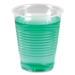 12oz Translucent Plastic Cold Cups, Polypropylene, Boardwalk, 1000/cs