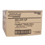 JobSelect Powder Free Purple Comfort Nitrile Glove, 2X-Large 4/225