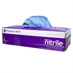 Prime Source Nitrile Gloves, Blue, Large, 1/CS/1000 10/100