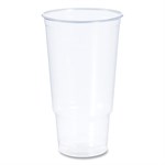 Conex ClearPro Plastic Cold Cups, 32 oz, Clear, 25/Bag, 20 Bags/Carton