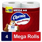 Ultra Strong Bathroom Tissue, Septic Safe, 2-Ply, White, 242 Sheet/Roll, 4/Pack, 8 Packs/Carton