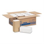 Pacific Blue Basic S-Fold Paper Towels, 1-Ply, 10.25 x 9.25, White, 250/Pack, 16 Packs/Carton