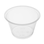 Jovials Polypropylene Portion Cup, Clear, 4 oz 50/50/CS