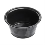 Jovials Polypropylene Portion Cup, Black, 3.25 oz 50/50/CS