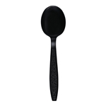 Empress Extra Heavy Weight Soupspoon PS Black Dense Pack 1000 / cs