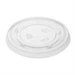 Jovials PET Portion Cup Lid for 3.25 oz, 4 oz, 5.5 oz, Clear 50/50/CS