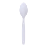 Empress Heavy Weight Teaspoon Polystyrene White Dense Pack 1000/cs