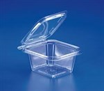 Safe-T-Fresh PET TS16 Tear Strip Salad Container, Clear, 16 oz 240/CS
