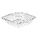 Square Food Container, Clear, 48 Oz, 1/CS/88