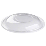 80oz Sabert PET Dome Lid for Bowl and 64 oz Shal B, Clear, 50/cs
