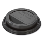 10-24oz SOLO Traveler Cappuccino Style Dome Lid, Cups, Black, 100/sleeve, 10 Sleeves/ct