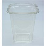 PET Square Deli Container, Clear, 4", 32 oz 1/CS/480
