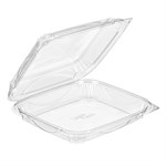 Visibly Fresh Hinged Square Container, Clear,  68 oz, 8.94" x 7.88" x 2.06 1/CS/110
