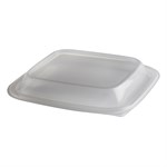 Hot Food Container 16 oz Lid, Clear 756/CS