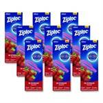 Double Zipper Storage Bags, Triple System Seal, Gallon, 10.56" x 10.75", Clear, 38 Bags/Box, 9 Boxes/Carton