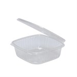APET AD58 Hinged Deli Container, Clear, 48 oz 200/CS