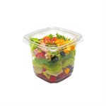 Premier Essential PETE Tamper Evident Square Deli Container, Clear, 24 Oz, 1/CS/500 10/50