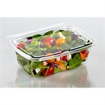 24 Oz Rectangular Tamper Evident Container, Clear, 1/CS/240