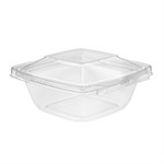 16 Oz 4.5 x 4.5 x 2.5" ID DPET Square Container 1/CS/164