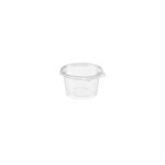 16 Oz Clear Plastic Tamperproof Container 1/CS/300