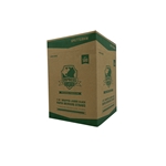 Empress Earth 7.75" Black Jumbo Paper Straws Wrapped 2000/cs