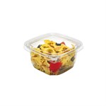 Premier Essential PETE Tamper Evident Square Deli Container, Clear, 12 Oz, 1/CS/500 10/50