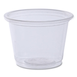 1oz Boardwalk Souffle/portion Cups, Polypropylene, Clear, 2500/cs