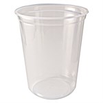 Microwavable Deli Containers, 32 oz, 4.6 Diameter x 5.6 h, Clear, Plastic, 500/Carton
