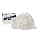 30x36 0.43 mil 20-30 gal clear Hi-Density liner interleaved roll 500/cs